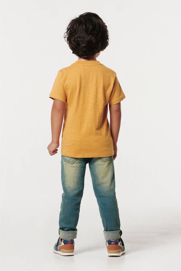 Noppies ! Jongens Shirt Korte Mouw -- Okergeel Katoen