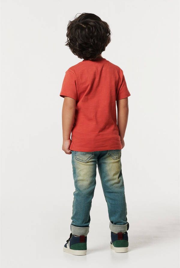 Noppies ! Jongens Shirt Korte Mouw -- Rood Katoen