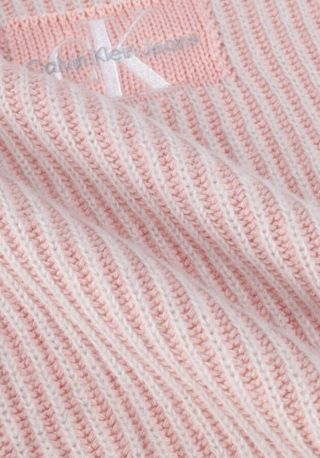 Calvin Klein Hoge kraag nonnen en meisjeslogo Ig0ig01703 Rosa , Roze, Dames