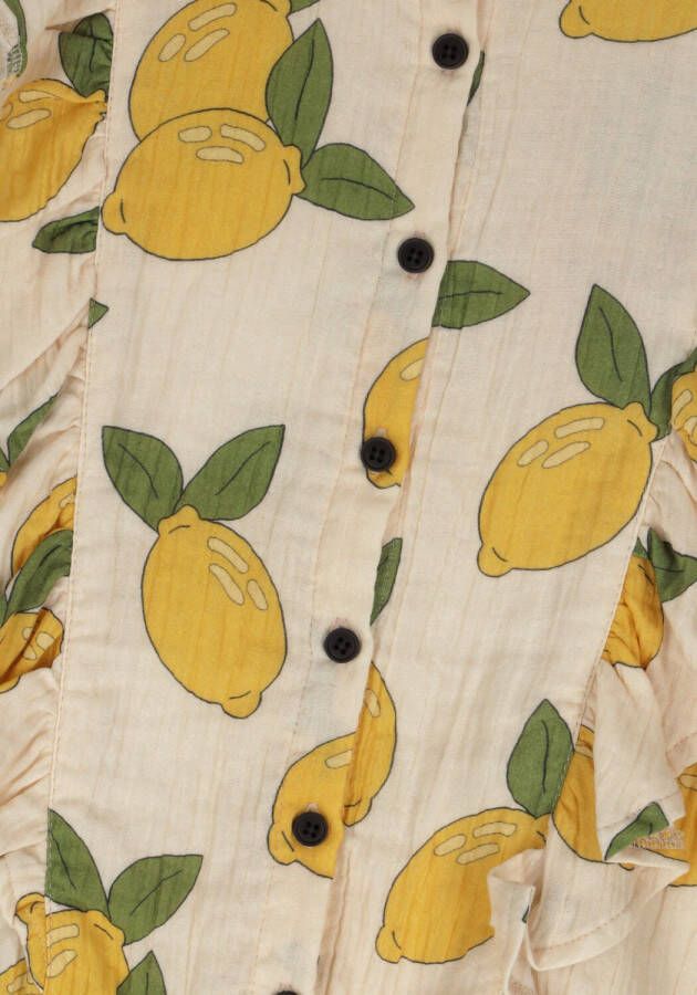 Carlijnq Gebroken Wit Blouse Lemon Ruffled Blouse