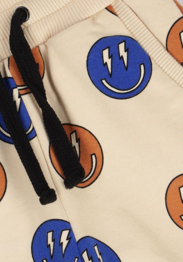 Carlijnq Gebroken Wit Korte Broek Smilies Bermuda