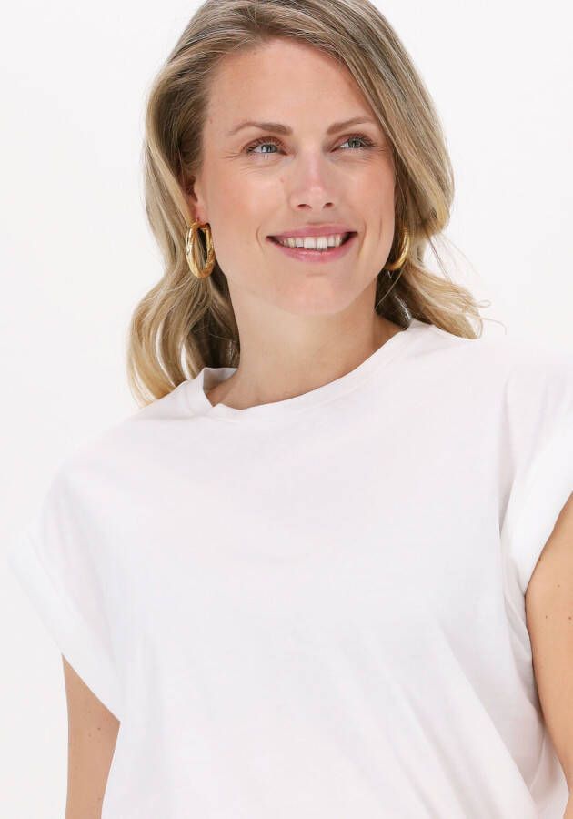 Circle Of Trust Gebroken Wit Top Beckey Tee