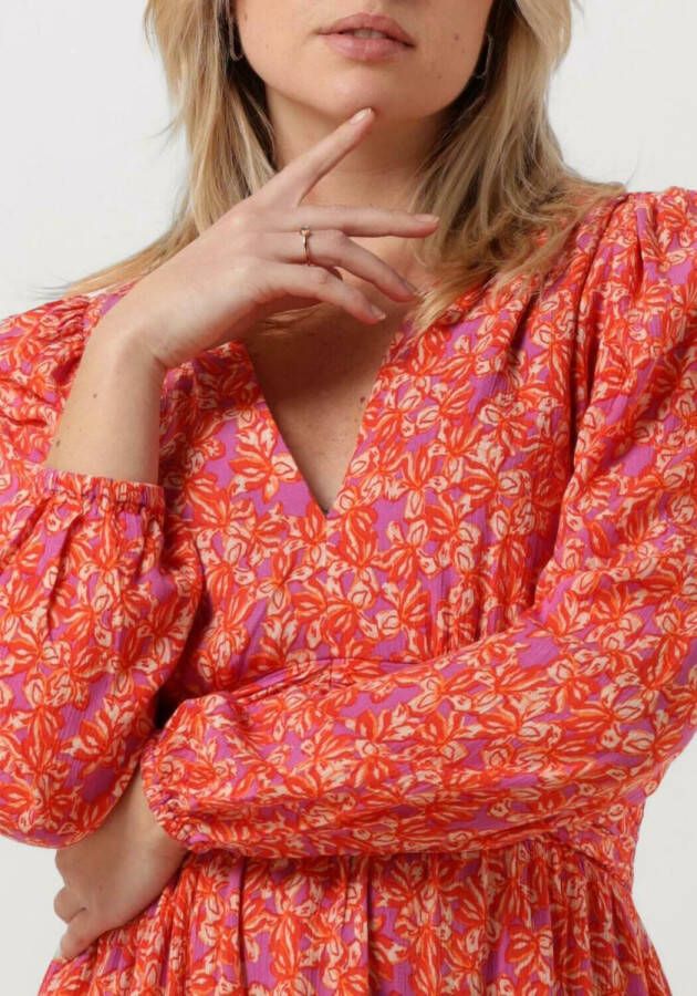 Circle Of Trust Oranje Mini Jurk Elvy Dress