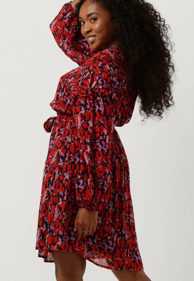 Circle Of Trust Rode Mini Jurk Evie Dress