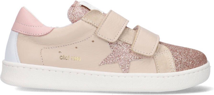 Clic! Beige Lage Sneakers Cl 20328