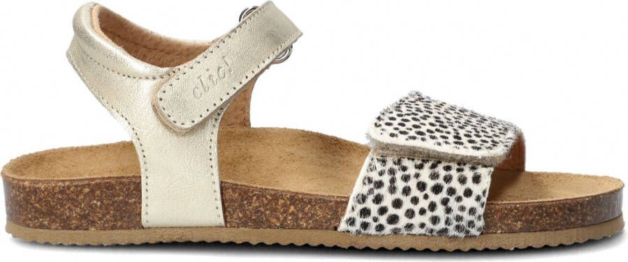 Clic! Gouden Sandalen Cl grass