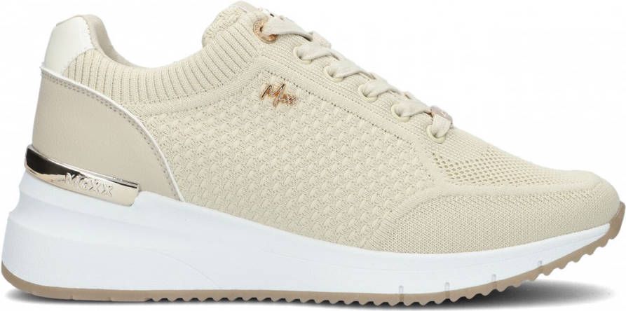 Mexx Beige Lage Sneakers Glass