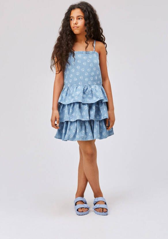 Molo Blauwe Mini Jurk Crystal