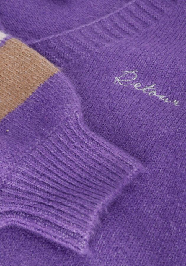 Retour Jeans Grace fijngebreid vest met V hals en streepprint