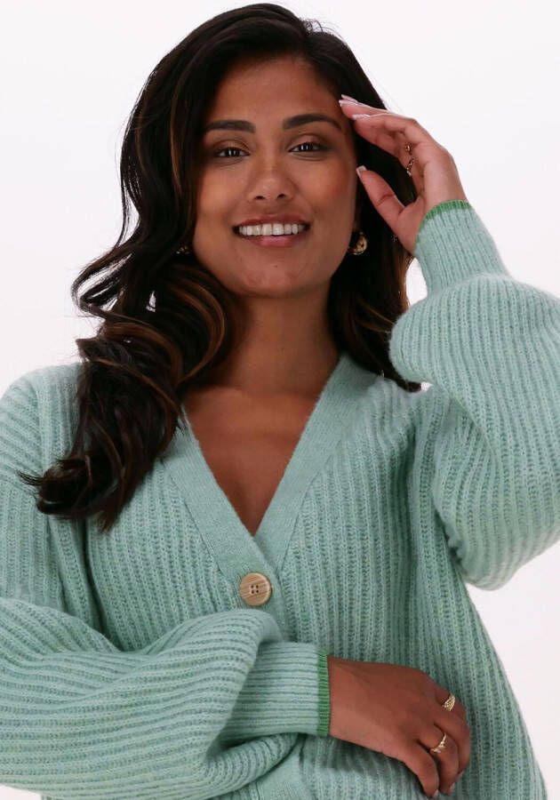 Scotch & Soda Grofgebreid vest in alpaca wolblend