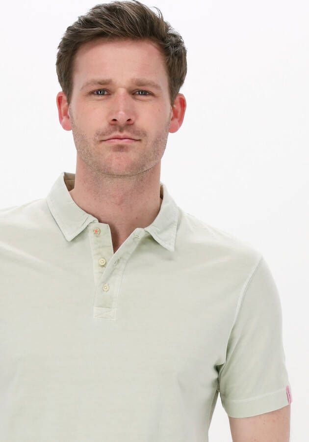 Scotch & Soda Mint Polo Garment dyed Jersey Polo In Organic Cotton