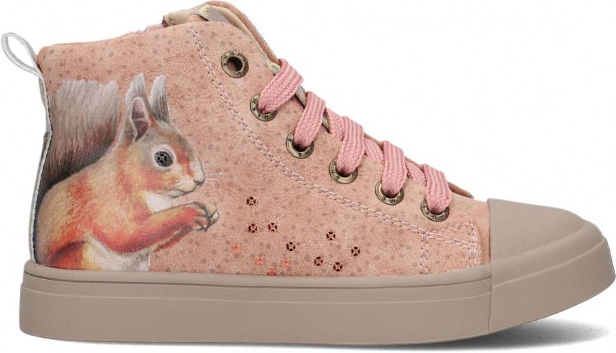 Shoesme Roze Hoge Sneaker Sh22w020
