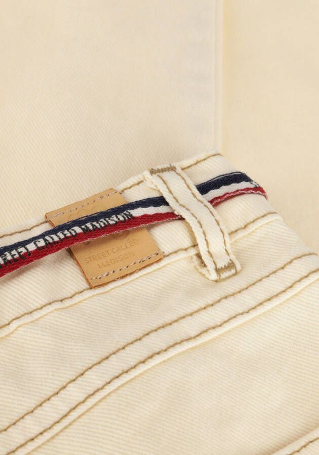 Street Called Madison Gebroken Wit Straight Leg Jeans Judy