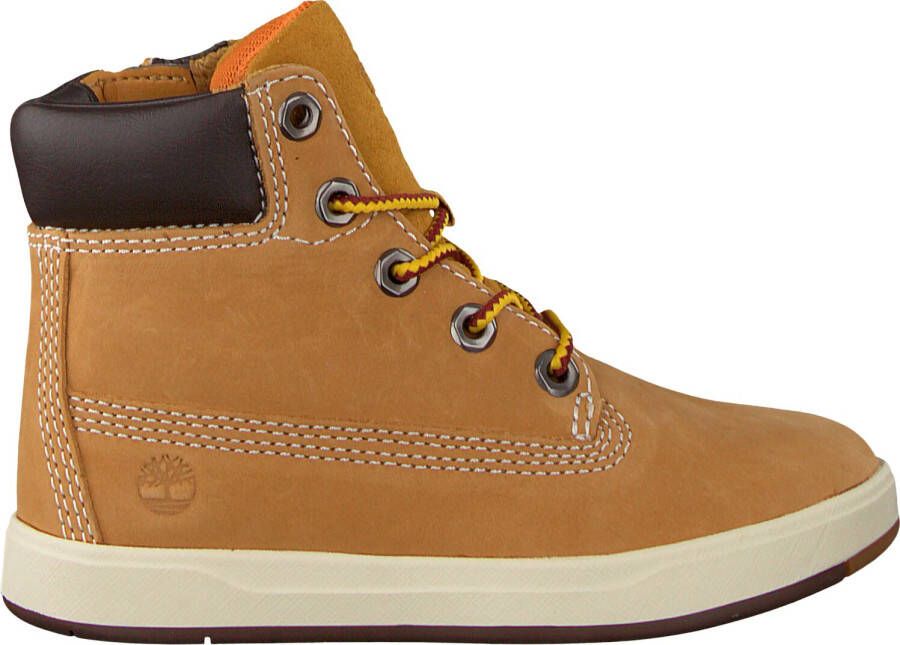Timberland Camel Hoge Sneaker Davis Square 6 Inch Kids