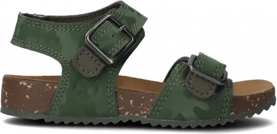 Timberland Groene Sandalen Castle Island 2 Strap
