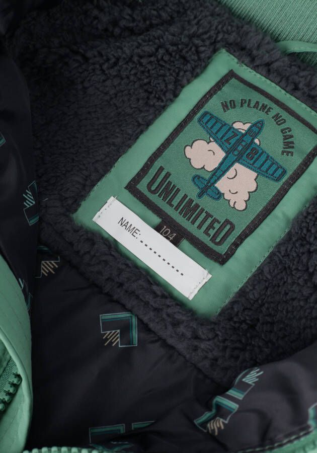 Z8 Groene Gewatteerde Jas Odo