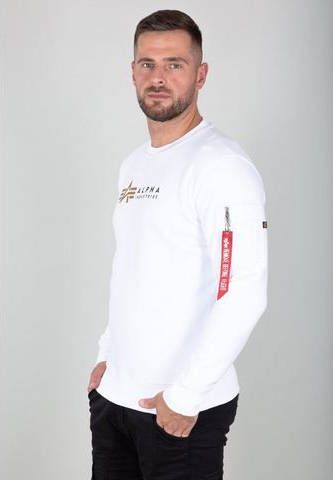 Alpha Industries Sweater Men Sweats Alpha Label Sweater