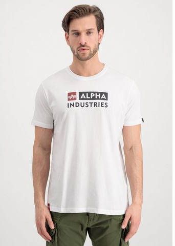 Alpha Industries T shirt Men T Shirts Alpha Block Logo T