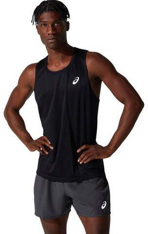 ASICS hardloopsinglet Core zwart