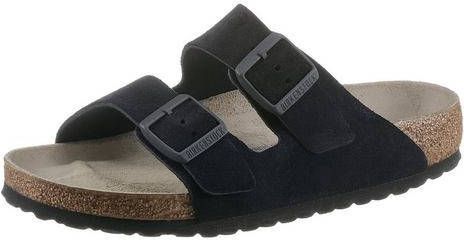 Birkenstock Slippers ARIZONA SFB geschikt voor naar het strand en het zwembad, van leer