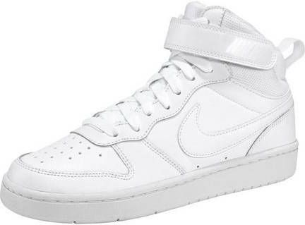 Nike Court Borough Mid 2 (GS) leren sneakers wit