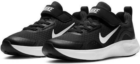 Nike wearallday sneakers zwart/wit kinderen
