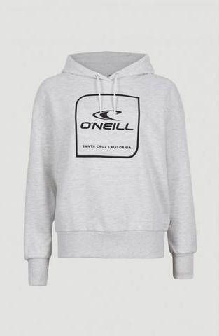 O'Neill hoodie met printopdruk lichtgrijs