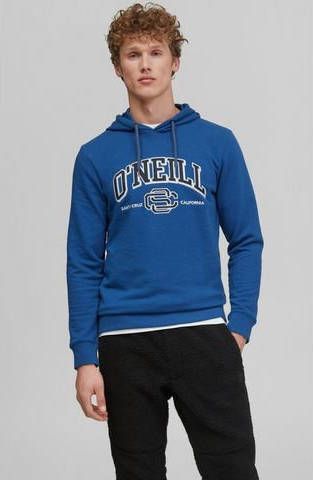 O'Neill hoodie Surf State met logo darkwater blue option b