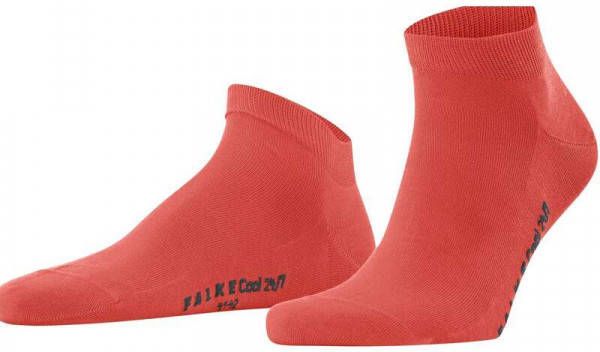 FALKE Cool 24/7 Sneaker sokken oranje, Effen