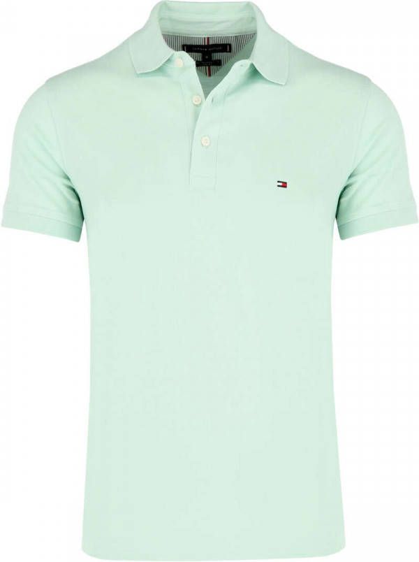 Tommy Hilfiger 1985 Slim Fit Polo shirt Korte mouw munt