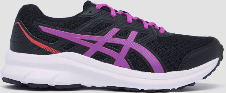 ASICS jolt 3 gs hardloopschoenen zwart/paars kinderen