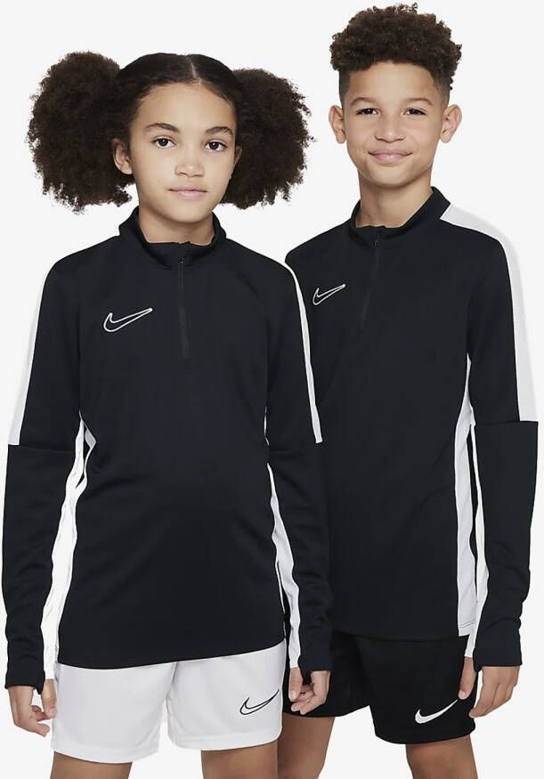 Nike Trainingsshirt Dri FIT Academy 23 Zwart/Wit/Wit Kinderen
