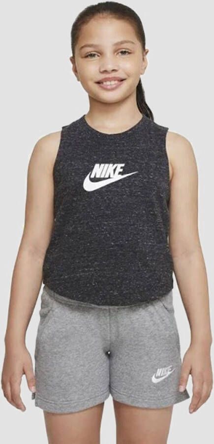 Nike Sportswear Tanktop van jersey voor meisjes Zwart