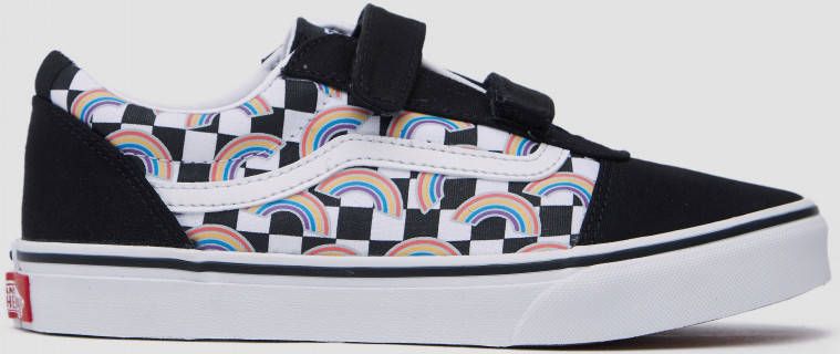 Vans my ward rainbow checkerboard sneakers multi kinderen