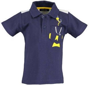 BLUE SEVEN Jongens Poloshirt nachtblauw