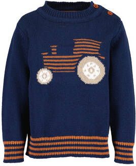 BLUE SEVEN Trui middernacht blauw