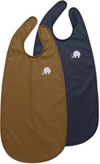 Celavi Klittenband Slabbetje Lang 2 Pak Nutria