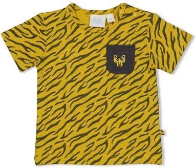 Feetje ! Jongens Shirt Korte Mouw -- All Over Print Katoen/elasthan