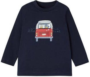 mayoral Overhemd bus met lange mouwen donkerblauw