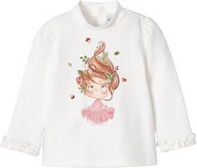 mayoral Overhemd met lange mouwen wit