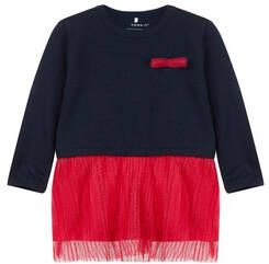 name it Girl s jurk frigitz virtuele roze