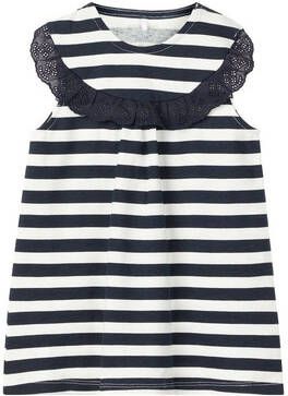 name it Girl s Jurk Geloof (Dress Faith) Donker Sapphire