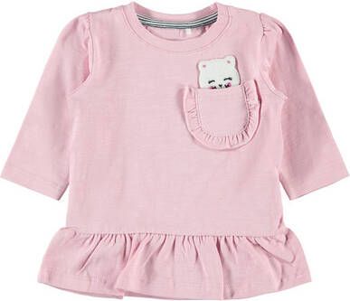 name it Girls Tuniek Nbfbibbi roze nectar