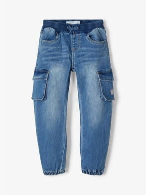 name it Jongens Jeans Nmmbob light blauw denim