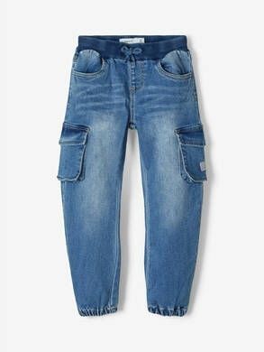 name it Jongens Jeans Nmmbob light blauw denim