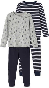 name it Pyjama 2 pack Nkm night set Dark Sapphire