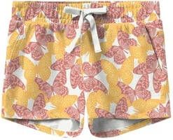 name it ! Meisjes Korte Broek Maat 98 All Over Print Katoen
