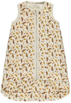 name it Slaapzak Nbn sand y White pet Grijs