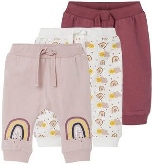 name it Sweat Broek 3 Pack Nbmtacca Crushed Berry
