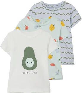 name it T shirt 3 pack Nbmdylan Glacier